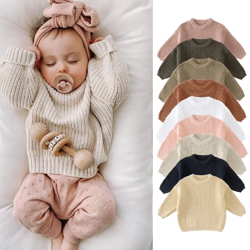 Mein Lieblingspulli – Personalisierter Baby-Strickpullover mit Namen