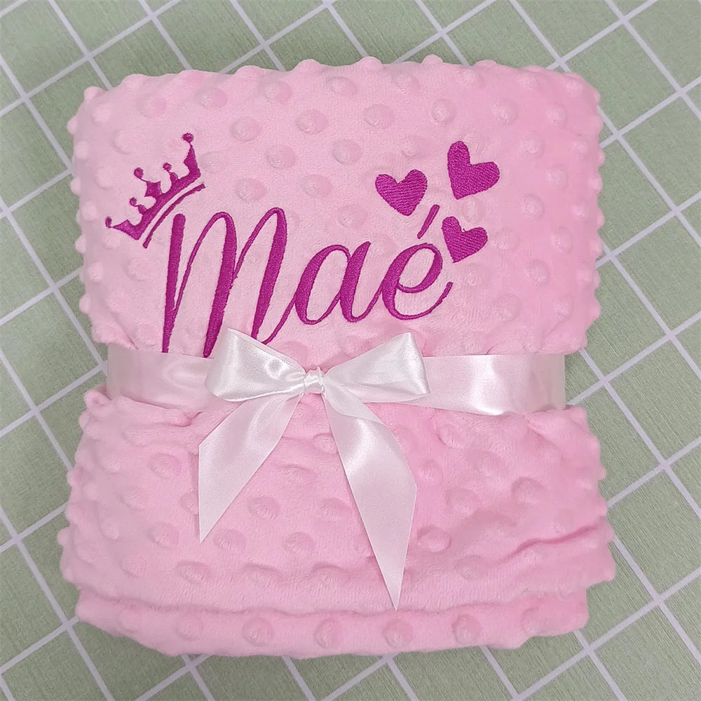 Mein Kuscheltraum – Personalisierte Babydecke mit Name