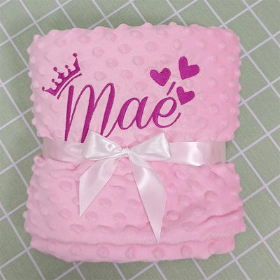 Mein Kuscheltraum – Personalisierte Babydecke mit Name