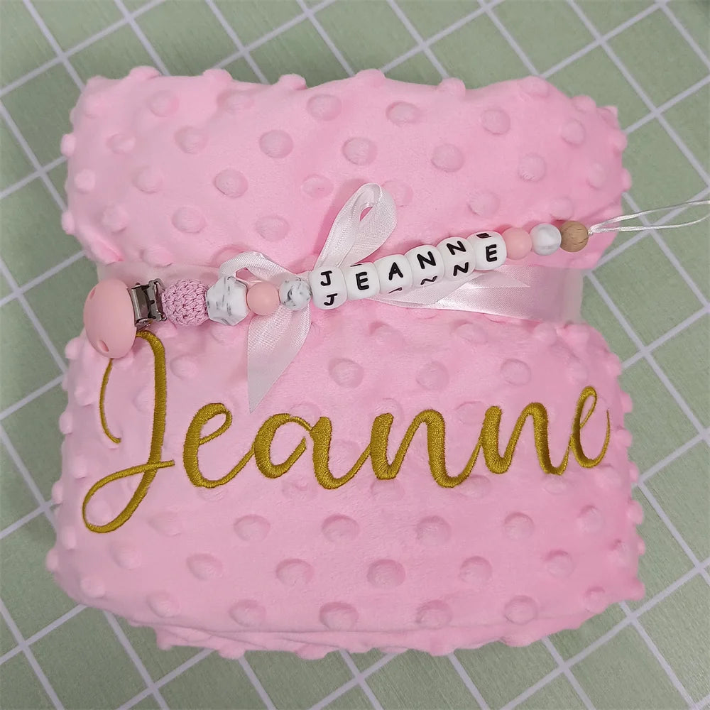 Mein Kuscheltraum – Personalisierte Babydecke mit Name