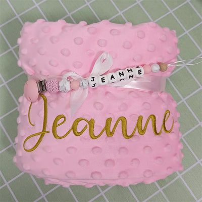Mein Kuscheltraum – Personalisierte Babydecke mit Name