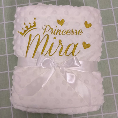 Mein Kuscheltraum – Personalisierte Babydecke mit Name