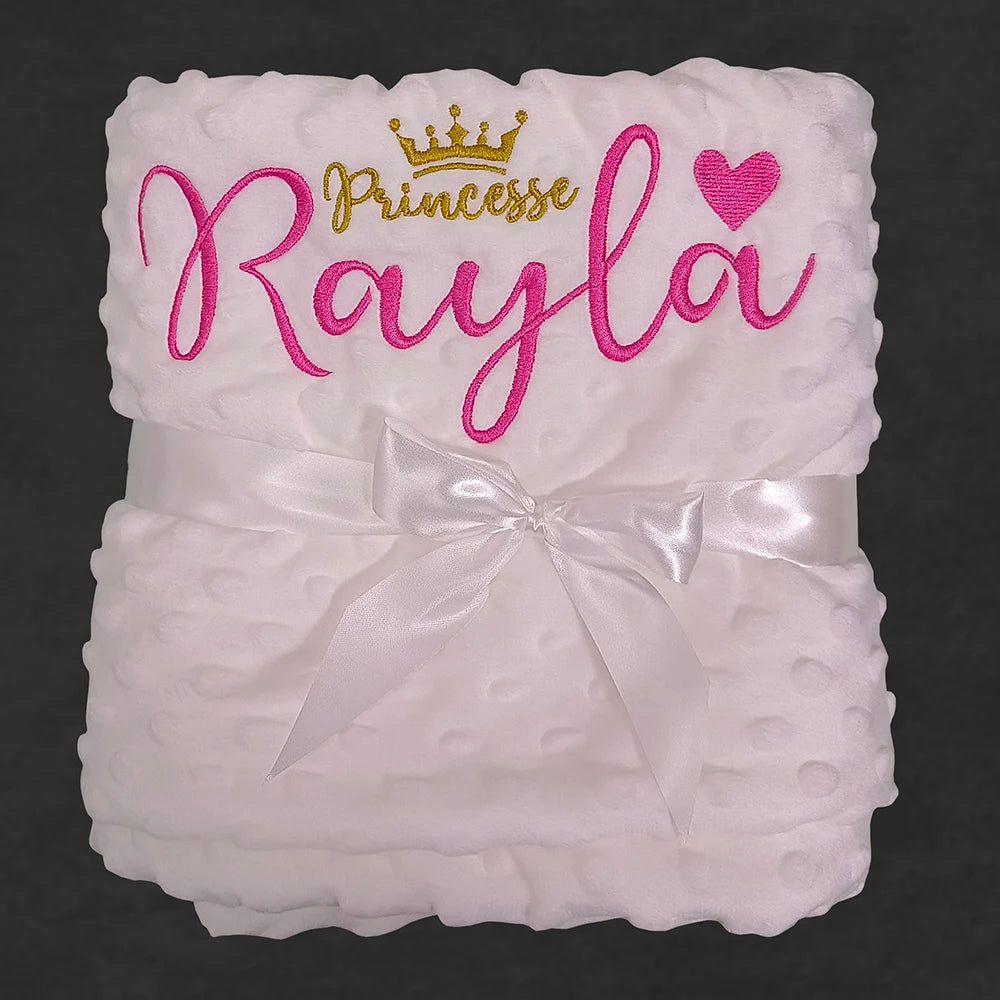 Mein Kuscheltraum – Personalisierte Babydecke mit Name
