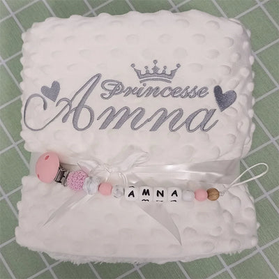 Mein Kuscheltraum – Personalisierte Babydecke mit Name