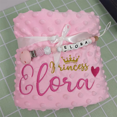 Mein Kuscheltraum – Personalisierte Babydecke mit Name