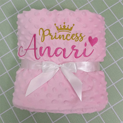 Mein Kuscheltraum – Personalisierte Babydecke mit Name