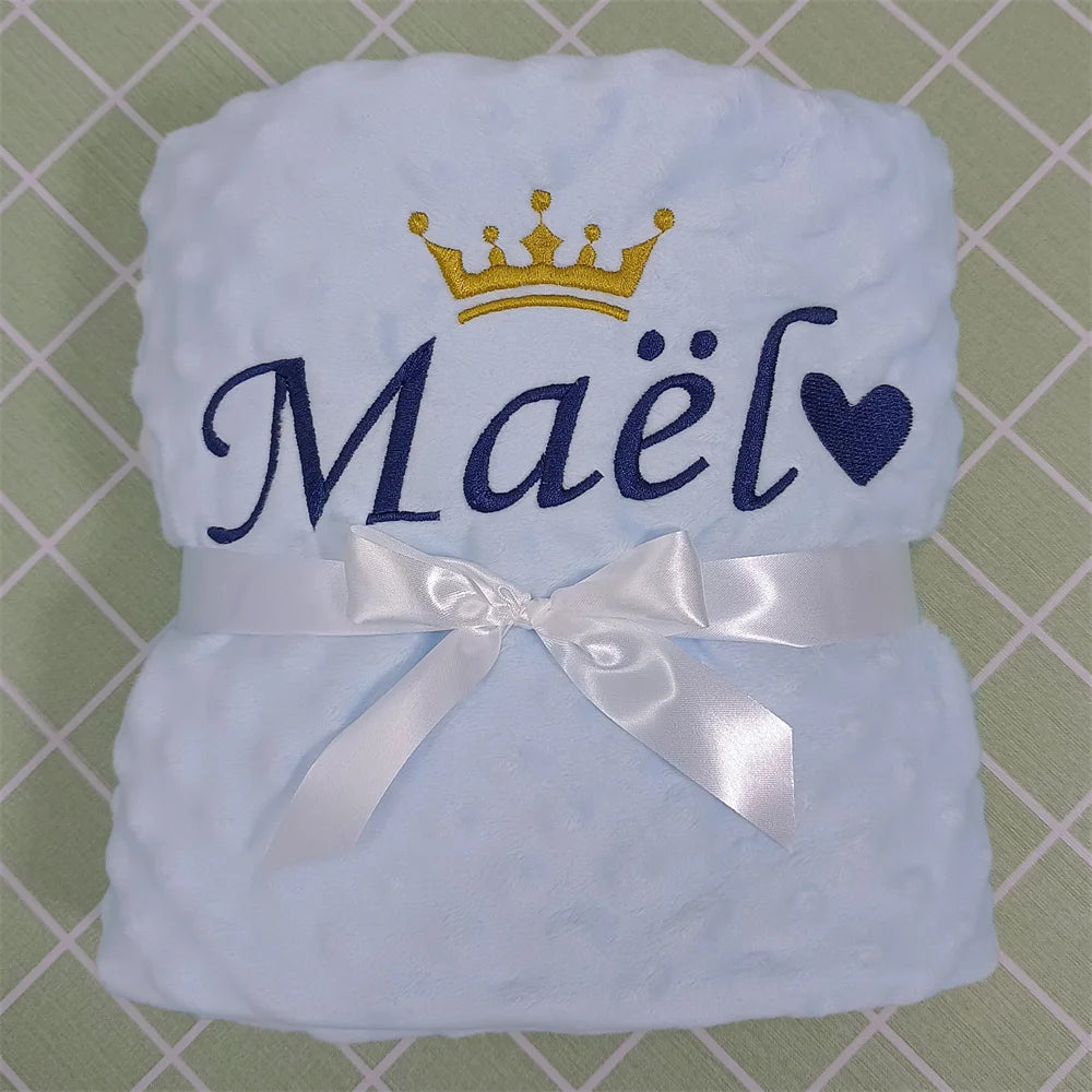 Mein Kuscheltraum – Personalisierte Babydecke mit Name