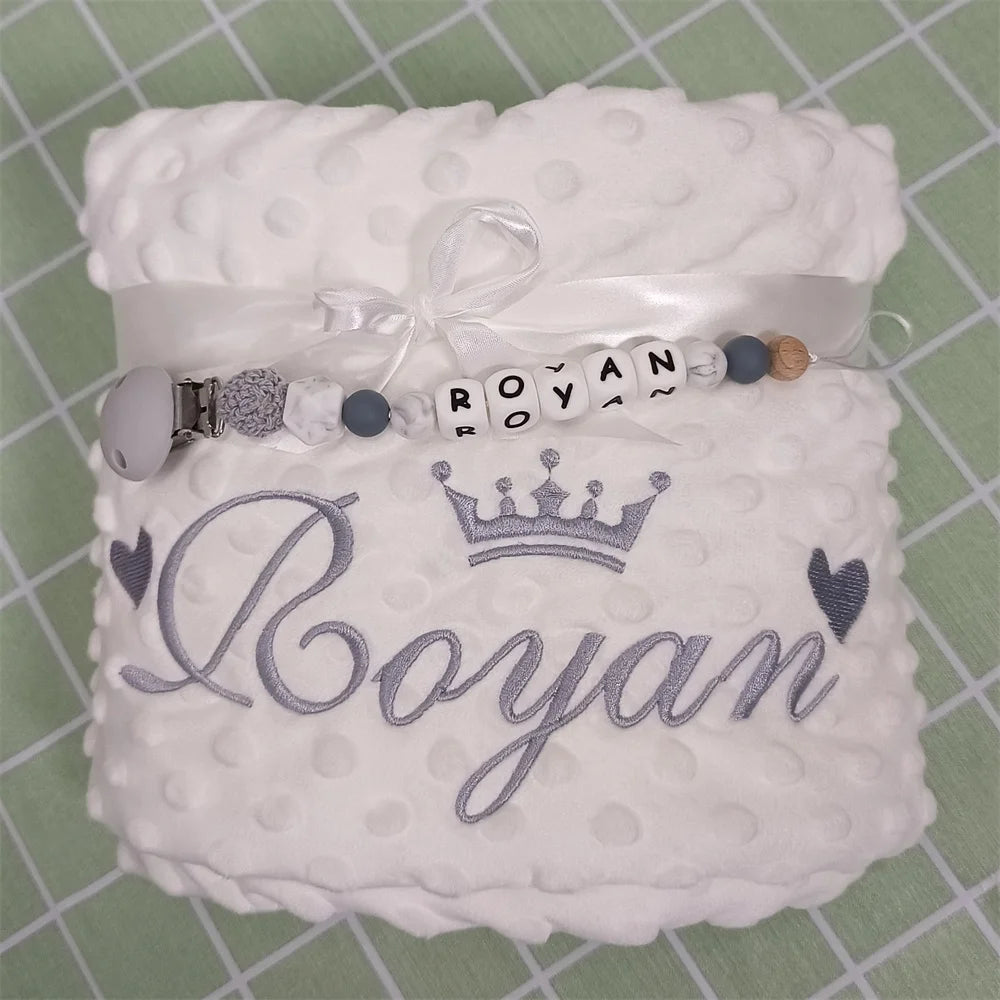 Mein Kuscheltraum – Personalisierte Babydecke mit Name