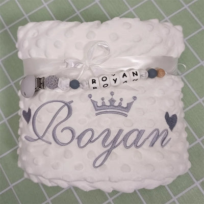 Mein Kuscheltraum – Personalisierte Babydecke mit Name