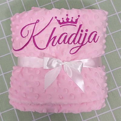 Mein Kuscheltraum – Personalisierte Babydecke mit Name