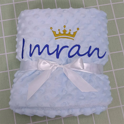 Mein Kuscheltraum – Personalisierte Babydecke mit Name