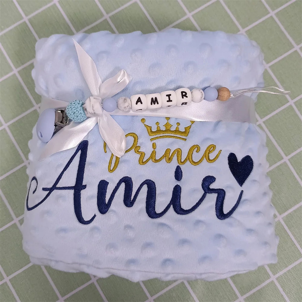 Mein Kuscheltraum – Personalisierte Babydecke mit Name